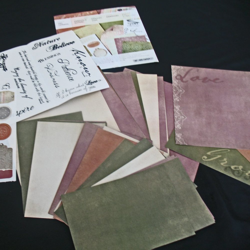 7x7 ALBUM KIT DAILY INSPIRATION, 7X7 SHEETS, PHOTO